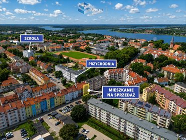 Przestronne 33 m² mieszkanie na parterze w centrum Ostródy. mieszkanie Ostróda, Ostróda, Czarnieckiego