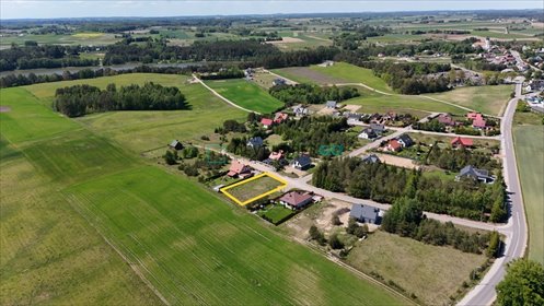 działka na sprzedaż 961m2 działka Bakałarzewo, Kwiatowa