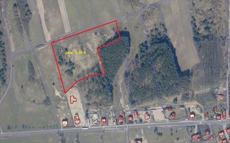 działka na sprzedaż 20900m2 działka Nowe Kurowo
