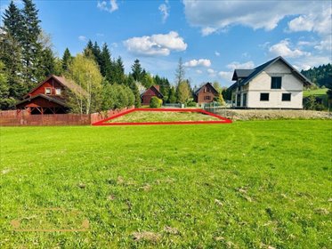 działka na sprzedaż 654m2 działka Klimkówka