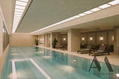 Ekskluzywny apartament 61 m2 z balkonem, klimatyzacją i wellness mieszkanie Wrocław, Walońska