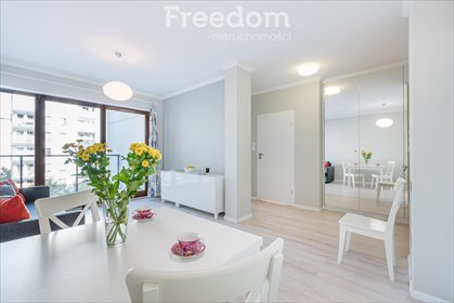 Wynajmę nowoczesne 46 m² mieszkanie z tarasem i garażem mieszkanie Warszawa, Mokotów, Stanisława Kierbedzia