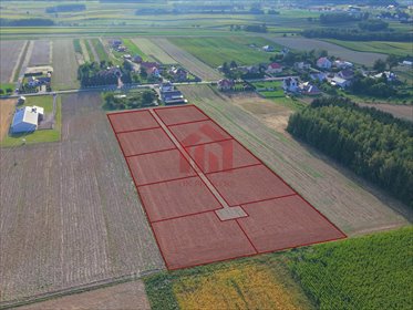 Na sprzedaż widokowe działki 14 ar z mediami w Gnojnicy działka Gnojnica