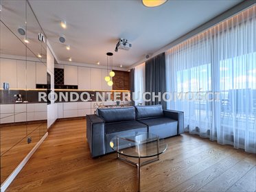 Luksusowy 80 m² apartament z tarasem i widokiem na Odrę mieszkanie Wrocław, Stare Miasto