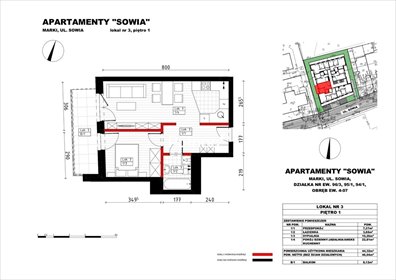 mieszkanie na sprzedaż 44m2 mieszkanie Marki, Sowia