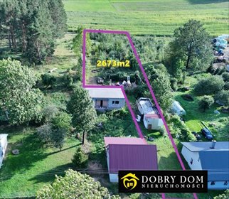 działka na sprzedaż 2673m2 działka Jałówka