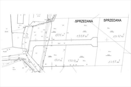 działka na sprzedaż Charzyno 1295 m2