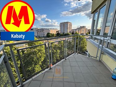 Na wynajem przestronne 3-pokojowe mieszkanie 61 m² z balkonem i komórką mieszkanie Warszawa, Ursynów, Kabaty, Wańkowicza