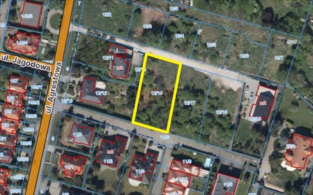 działka na sprzedaż 1200m2 działka Wrocław, Krzyki, Ołtaszyn, Agrestowa