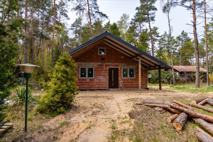 Dom w budowie w leśnej okolicy, 3 pokoje, 80 m² dom Rokitnica, Gucińska