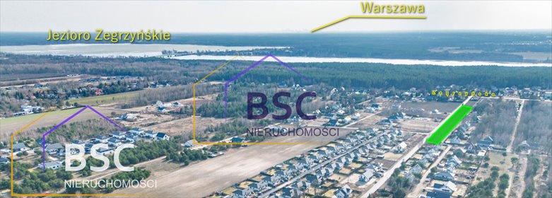 działka na sprzedaż 5486m2 działka Skubianka, Piękna