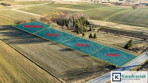 działka na sprzedaż 1138m2 działka Rymanów