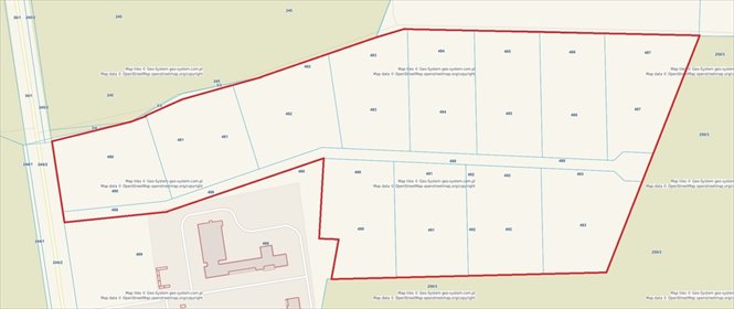 działka na sprzedaż 129503m2 działka Kalsk