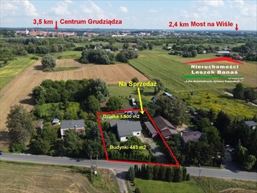 Polecam funkcjonujący dom z działalnością 443 m² w Michale dom Michale