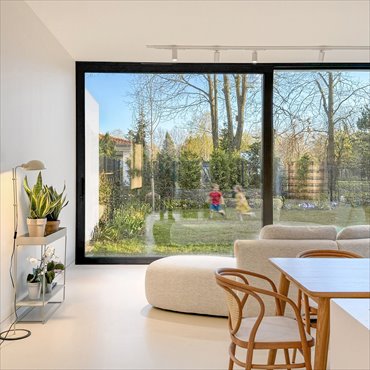 Na sprzedaż nowoczesny segment 87,65 m² z prywatnym ogrodem 126 m² dom Warszawa, Wawer