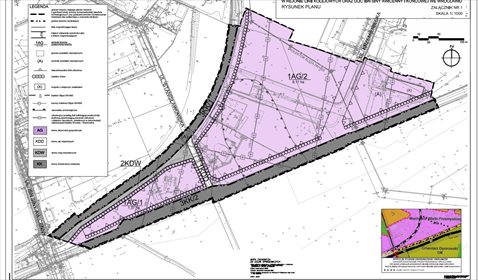 działka na sprzedaż 14192m2 działka Wrocław, Fabryczna, Muchobór Wielki