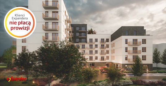 Nowoczesne 2-pokojowe mieszkanie z balkonem i garderobą mieszkanie Kraków, Duża Góra
