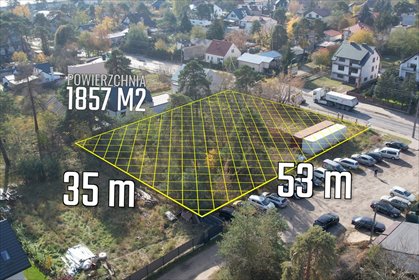 Działka usługowo-mieszkaniowa 1857 m² w Otwocku zapraszam działka Otwock, Józefa Ignacego Kraszewskiego
