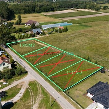 działka na sprzedaż 1141m2 działka Lewickie-Kolonia