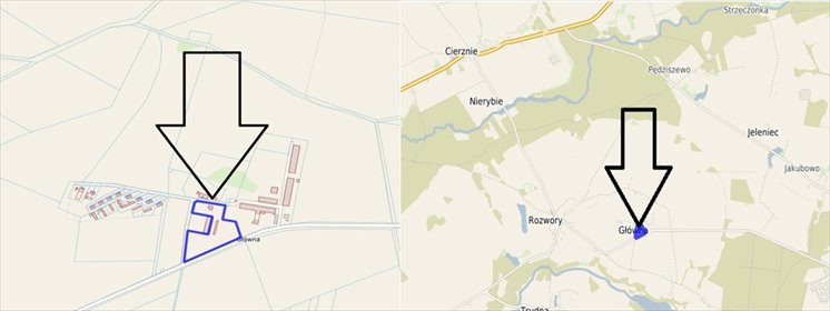 działka na sprzedaż 15793m2 działka Rozwory