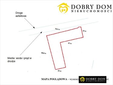 działka na sprzedaż 3000m2 działka Orla