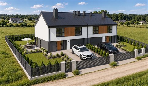 Na sprzedaż nowoczesny bliźniak 145 m² w Wiązownie dom Wiązowna