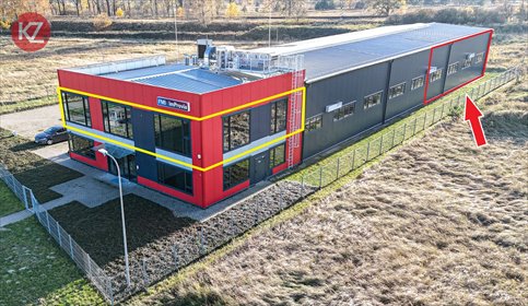 Nowoczesna hala 849 m² z biurem w Piła polecam magazyn Piła, Zamość, Strefowa