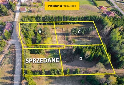 Polecam działki budowlane w Możne z prywatnością i możliwością podziału działka Możne