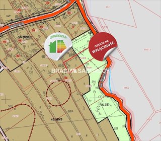 działka na sprzedaż Zabierzów Zelków Nad Strumieniem 2157,23 m2