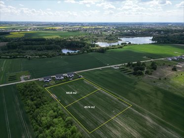 Sprzedam działkę inwestycyjną 4418 m² z MPZP w Kobylnicy działka Kobylnica, Gruszczyńska