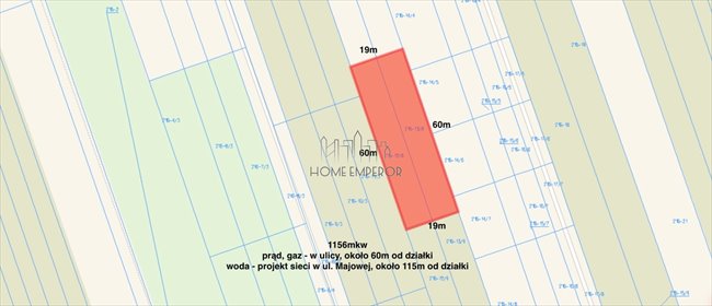 Polecam działkę 1156 m² w Otwocku z warunkami zabudowy działka Otwock, Mlądz, Majowa