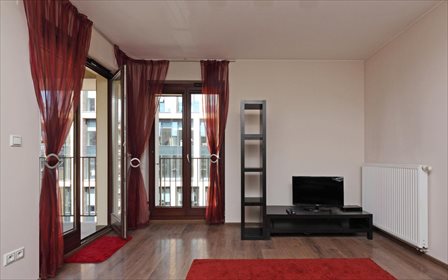 Nowoczesne 2-pokojowe mieszkanie z loggią i panoramicznymi oknami mieszkanie Warszawa, Śródmieście, murano, Pokorna