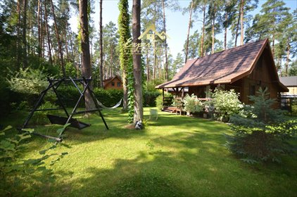 Domek letniskowy 66,5 m² w Małej Rusi - taras i infrastruktura dom Ostróda