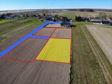 działka na sprzedaż 1049m2 działka Dobiesłwiec, Dobiesławiec