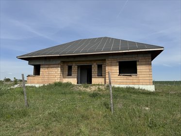 Nowoczesny dom parterowy w stanie surowym otwartym dom Poznań, Głuszyna, Głuszyna, Głuszyna