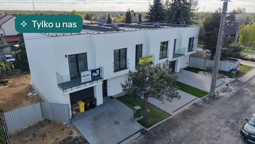 Nowoczesny dom szeregowy 145m² z garażem i tarasem dom Częstochowa, Parkitka, prof. Kaspra Weigla