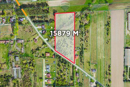 Duża działka pod dom lub biznes w Jadwininie, 15 879 m² działka Jadwinin