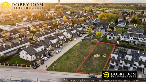 Na sprzedaż działka 656 m² w prestiżowym Nowym Mieście działka Białystok, Nowe Miasto