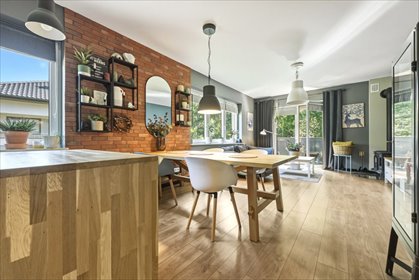 Dwupoziomowe 122 m² z tarasami i ogródkiem w Zielonce mieszkanie Zielonka, Józefa Orwida