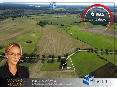Sprzedam działkę 1834 m² z warunkami zabudowy w Śliwie działka Śliwa