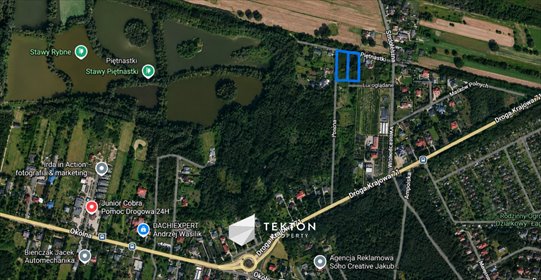 Działki budowlane w Otulinie Parku Krajobrazowego działka Łagiewniki Nowe, Prosta