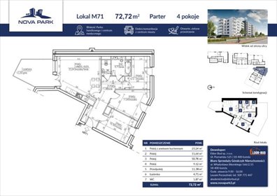 mieszkanie na sprzedaż 73m2 mieszkanie Łomża, Akademicka