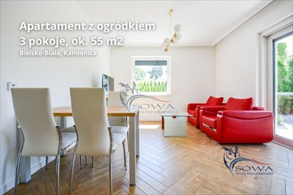 Komfortowe 3-pokojowe mieszkanie z ogródkiem, gotowe do wejścia mieszkanie Bielsko-Biała, Kamienica