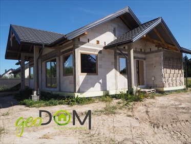 Na sprzedaż nowoczesny dom w budowie 82 m² z garażem i tarasem dom Chełm, Białowieska