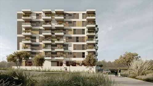 Nowoczesne 3-pokojowe mieszkanie 43,60 m² z balkonem (deweloperskie) mieszkanie Rzeszów, Ceramiczna