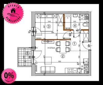 Nowe 2-pokojowe mieszkanie 38,63 m² w Rembertowie polecam mieszkanie Warszawa, Rembertów, Nowy Rembertów, Chełmżyńska
