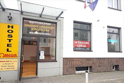 lokal użytkowy na wynajem 40m2 lokal użytkowy Rzeszów, ul. Adama Asnyka