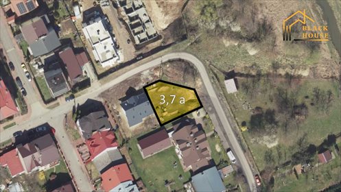 Działka pod dom z warunkami zabudowy, media, 371 m² - polecam! działka Lublin, Dziesiąta, Wita Stwosza