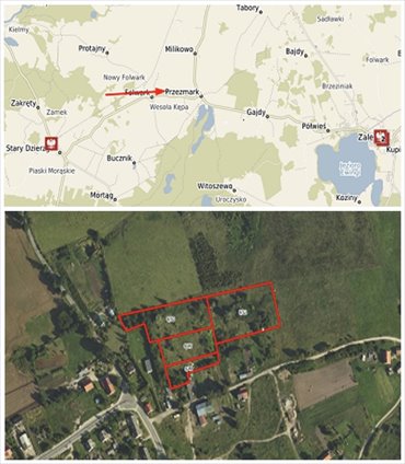 Przezmark, 1,64 ha pod działalność - polecam! działka Przezmark