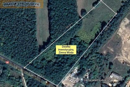 Działka inwestycyjna na sprzedaż Zimna Woda 18 200m2 Foto 4